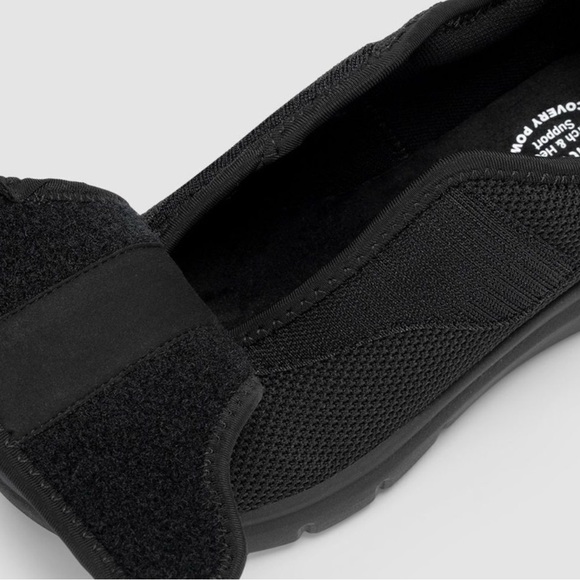 Fitville Men's EasyTop Wings V2 Black Sneakers NWOT size 9.5W - Picture 4 of 15